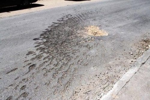 Craters are seen in Zawiya, Libya, on March 30, 2015. Rocket attacks killed one Philippine oil worker and wounded five others Monday in Zawiya.(Xinhua/Hamza Turkia) (djj) Craters are seen in Zawiya, Libya, on March 30, 2015. Rocket attacks killed one Philippine oil worker and wounded five others Monday in Zawiya.(Xinhua/Hamza Turkia) (djj)