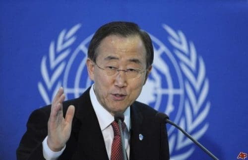 UN Secretary-General Ban Ki-moon UN Secretary-General Ban Ki-moon