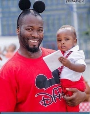 Adjetey Anang and son Adjetey Anang and son