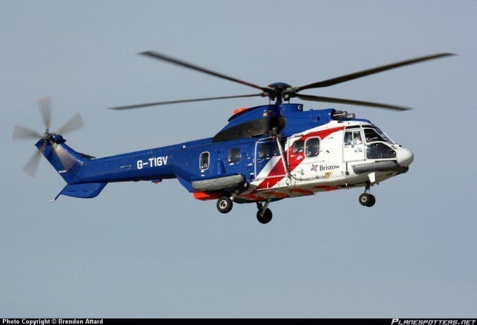 Bristow helicopter