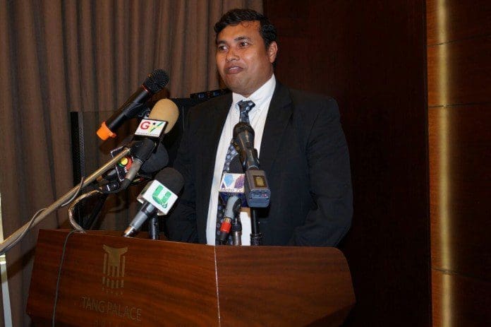 MD Birendra Sasmal addressing them MD Birendra Sasmal addressing them