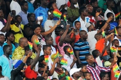 Ghanaian residents attend Ghana's 59 Independence Day celebration at the Independence Square in Accra, capital of Ghana, March 6, 2016. British colony Gold Coast declared her independence on March 6, 1957 and renamed herself Ghana. (Xinhua/Lin Xiaowei) Ghanaian residents attend Ghana's 59 Independence Day celebration at the Independence Square in Accra, capital of Ghana, March 6, 2016. British colony Gold Coast declared her independence on March 6, 1957 and renamed herself Ghana. (Xinhua/Lin Xiaowei)
