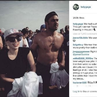Lady Gaga and Taylor Kinney Lady Gaga and Taylor Kinney (c) Instagram