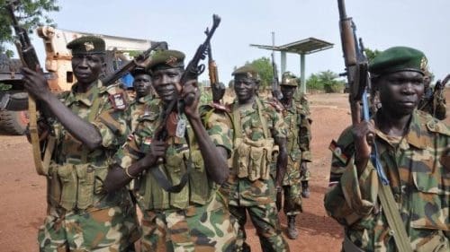 Sudanese soldiers Sudanese soldiers
