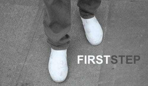 first step first step