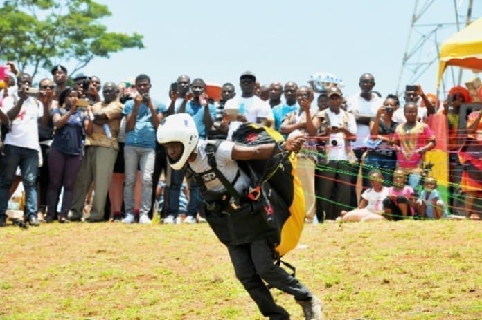 Jonathan Quaye, Ghana’s first Paragliding pilot Jonathan Quaye, Ghana’s first Paragliding pilot