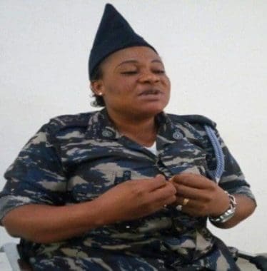 Hajia Sa-ada M. Muhammed Nima Divisional Commander of MTTU, Hajia Sa-ada M. Muhammed