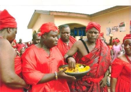 nii sampa Nii Sampa sprinkling Kpokpoi