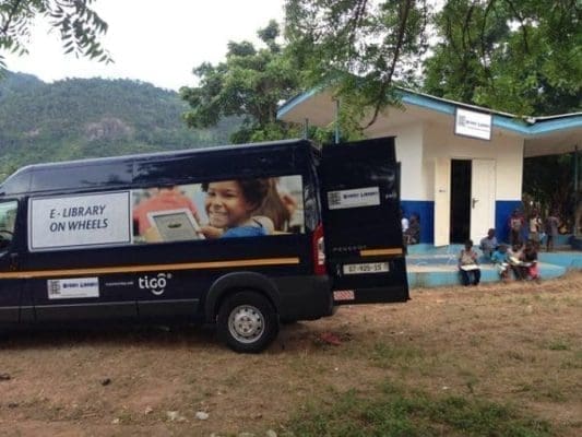 Tigo’s ‘E-library Tigo’s ‘E-library