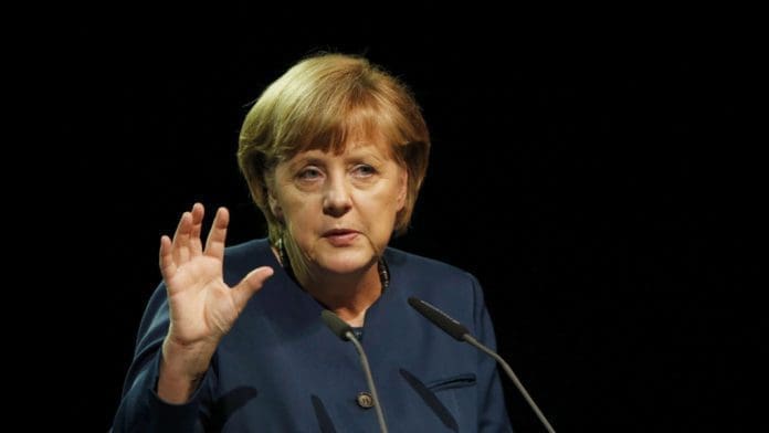 German Chancellor Angela Merkel
