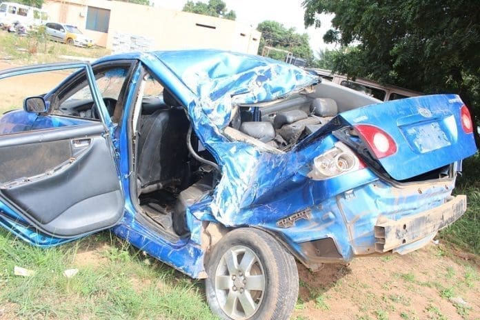 The-mangled-car-after-the-accident
