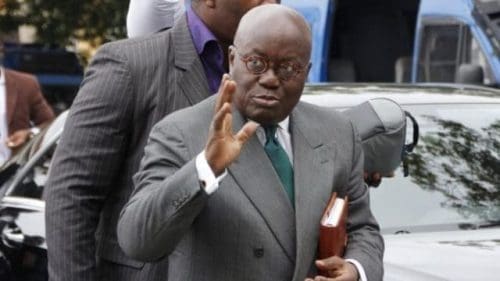Akufo-Addo leaves Akufo-Addo leaves