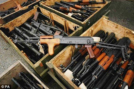 Arms smuggling Arms