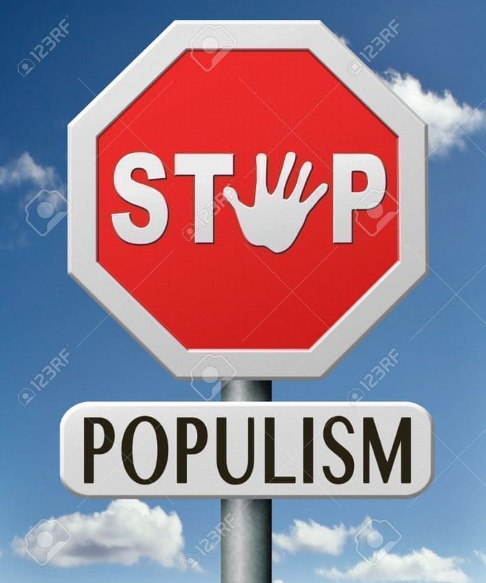 Stop populism
