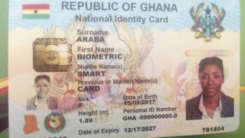 National ID Card national identification card