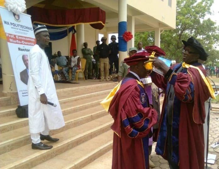 Professor Owusu-Marfo inducted new Rector for Wa Polytechnic