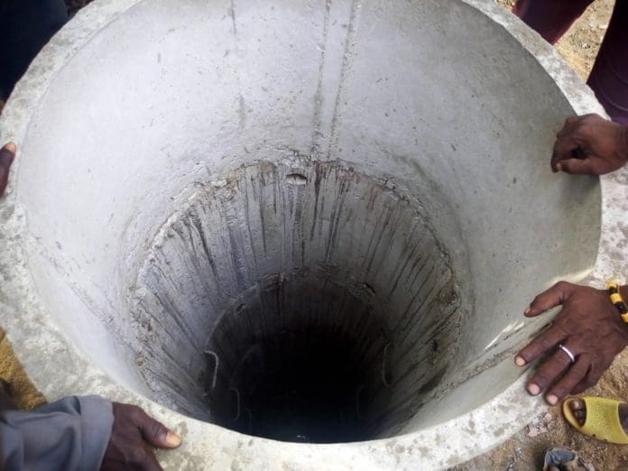 the deep well Water Retention Storage
