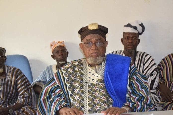 The Tong Rana Kugbilsong Nanlebgtang, Paramount Chief of the Talensi Traditional Area