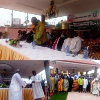 assembly inauguration Ayawaso Central Municipal Assembly inaugurated