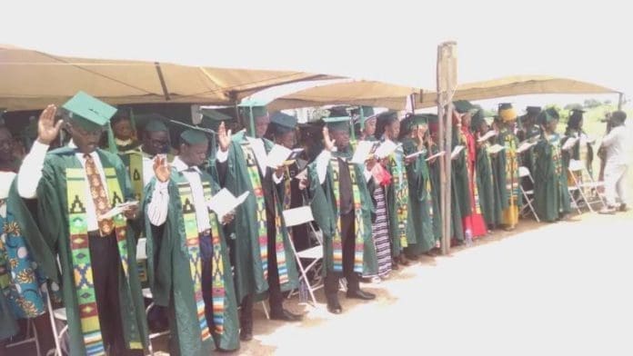 cross section of graduands during the graduation cross section of graduands during the graduation