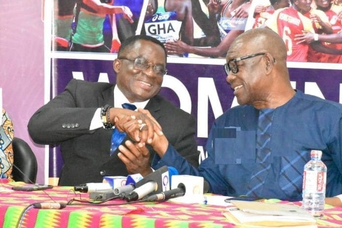 GOC Presidents B.T. Baba And Ben Nunoo Mensah GOC Presidents B.T. Baba And Ben Nunoo Mensah
