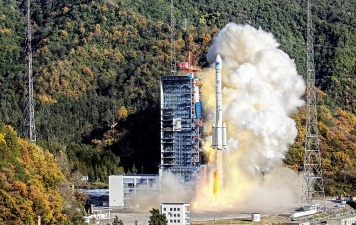 The 52nd and 53rd Beidou Navigation Satellite System satellites take off from the Xichang Satellite Launch Center in Sichuan province, on Dec 16, 2019. Photo by Zou Sen from People’s Daily Online