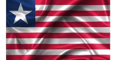 Liberia flag Liberia flag
