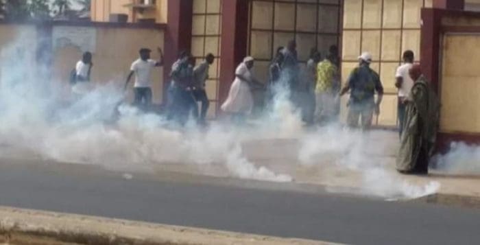 Togo military chases opposition demonstrators