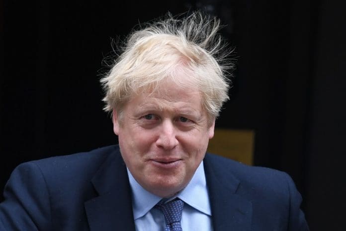 Britain's Prime Minister Boris Johnson leaves 10 Downing Street in central London on February 26, 2020, to take part in Prime Minister's Questions (PMQs) at the House of Commons. (Photo by DANIEL LEAL-OLIVAS / AFP) Britain's Prime Minister Boris Johnson leaves 10 Downing Street in central London on February 26, 2020, to take part in Prime Minister's Questions (PMQs) at the House of Commons. (Photo by DANIEL LEAL-OLIVAS / AFP)