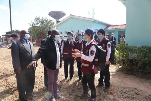 Members of a Chinese medical team visit Mvurwi Hospital in Mvurwi, Zimbabwe, May 19, 2020. (Xinhua/Zhang Yuliang) Members of a Chinese medical team visit Mvurwi Hospital in Mvurwi, Zimbabwe, May 19, 2020. (Xinhua/Zhang Yuliang)