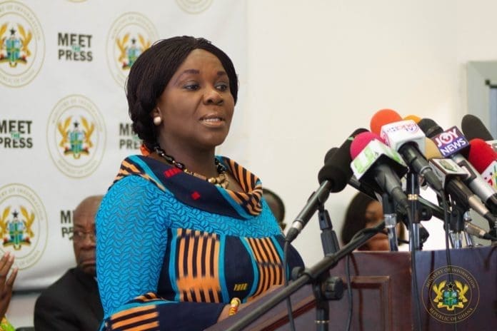 Cecilia Dapaah, Sanitation Minister