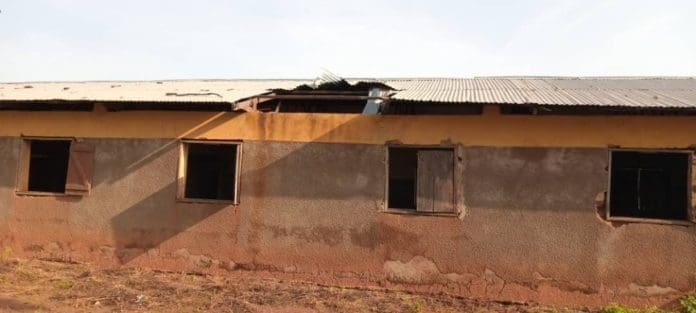Dilapidated School Building