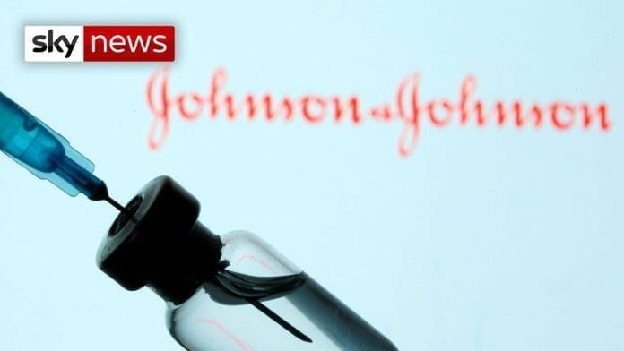 Johnson and Johnson jab