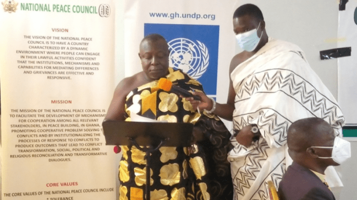 Torgbui Adzonugaga Amenya Fiti V, Paramount Chief of Aflao Traditional Area