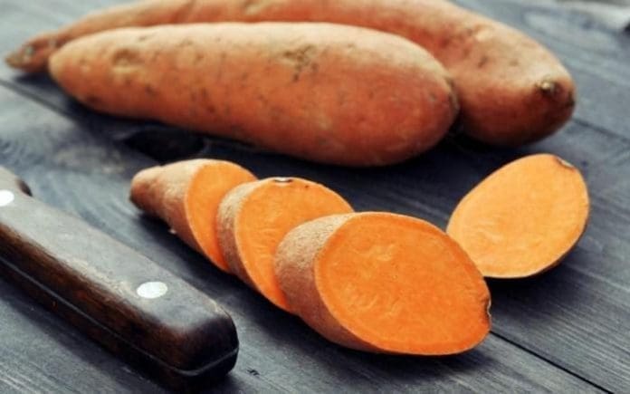 Orange Flesh Sweet Potatoes