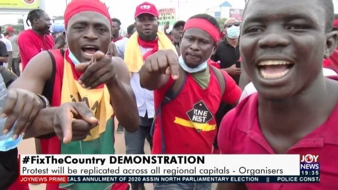 #FixTheCountry demonstration