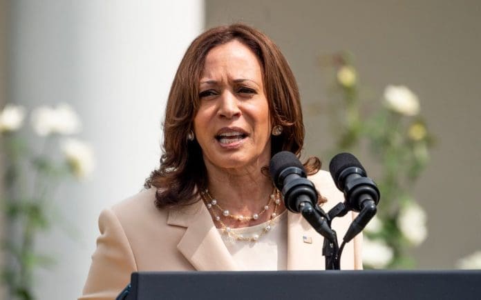 FILED - US Vice President Kamala Harris Photo: Michael Brochstein/Zuma Press/dpa