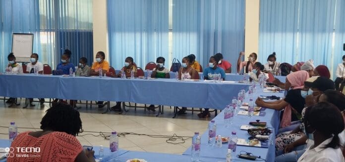 "Orange Girls" (Kayayei), at a 2-day follow-up session under the CJ Mentoring Programme.