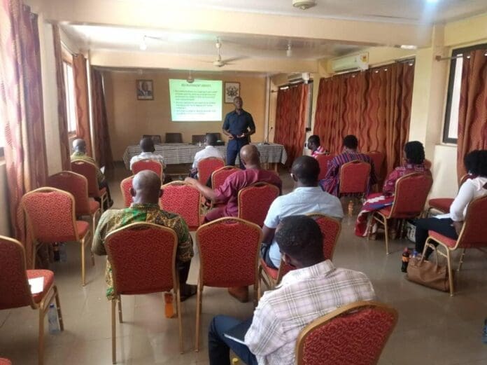 Mr. Stephen Tikai Dombo, Deputy Director in charge of Central Adoption Authority addressing the Regional Stakeholders meeting in Wa Mr. Stephen Tikai Dombo, Deputy Director in charge of Central Adoption Authority addressing the Regional Stakeholders meeting in Wa