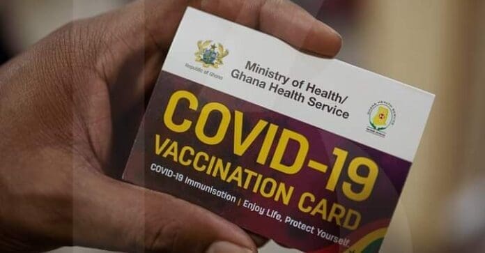 COVID-19 vaccination card