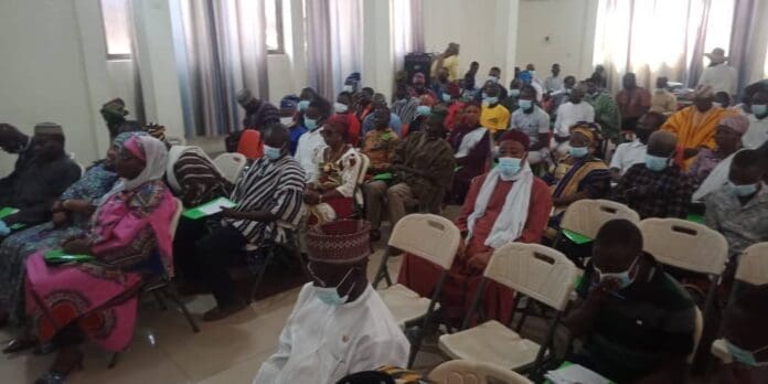 This are participant at the Training on Mediation and Conflict Resolution in Karag