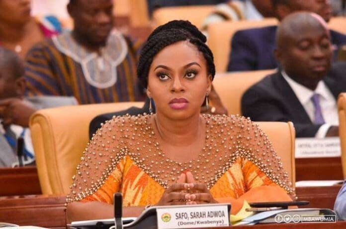 Deputy Majority Leader Sarah Adwoa Safo Deputy Majority Leader Sarah Adwoa Safo