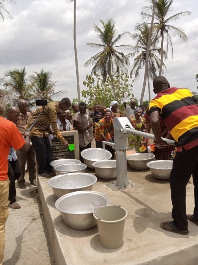 Ho Social Borehole Commissioned