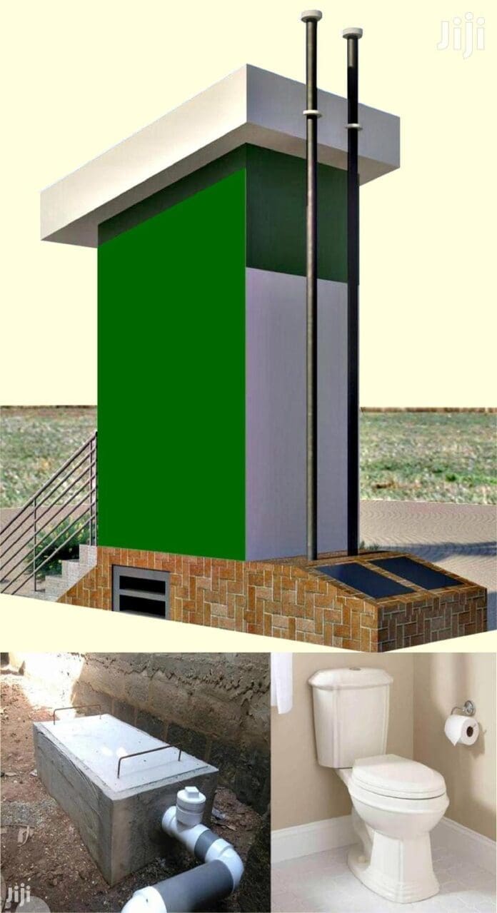 Modern Disability Biogas Toilet