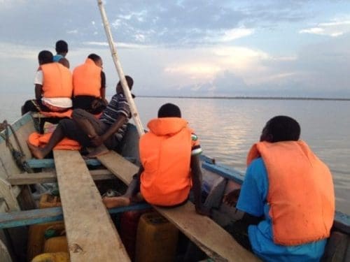 Police Rescues Human Trafficking Victims On Lake Volta Police Rescues Human Trafficking Victims On Lake Volta