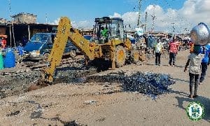 Ama Clears Filth At Ga Mashie Ama Clears Filth At Ga Mashie
