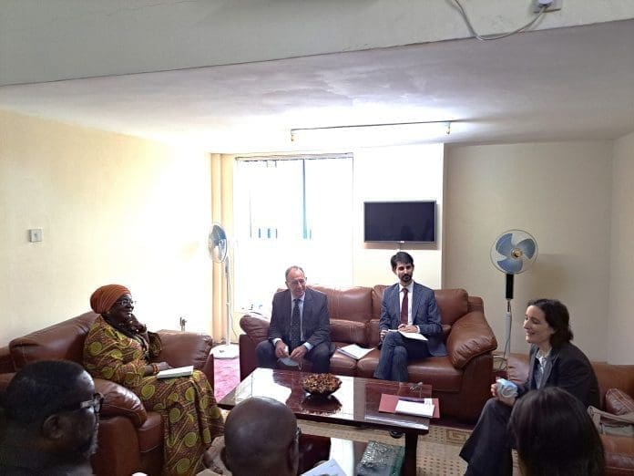 Spain Ambassador Visits Commissioner Eaa