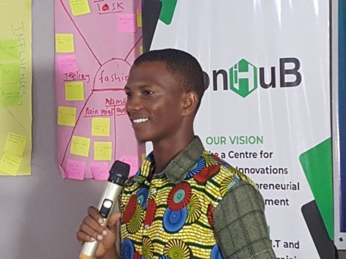 Mr Sumaila Chakurah, the CEO of Noni Hub Mr Sumaila Chakurah, the CEO of Noni Hub