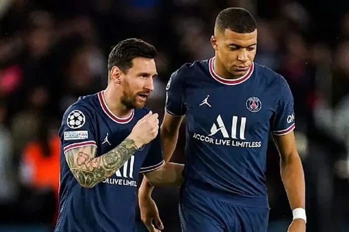 Messi Mbappe