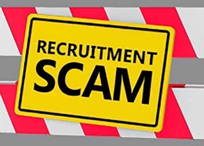 Recruitment Scam Recruitment Scam